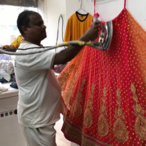 Pakistani/Indian Formal Dress Cleaning & Steam Pressing